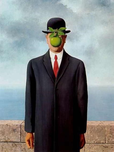 Rene Magritte The Son of Man